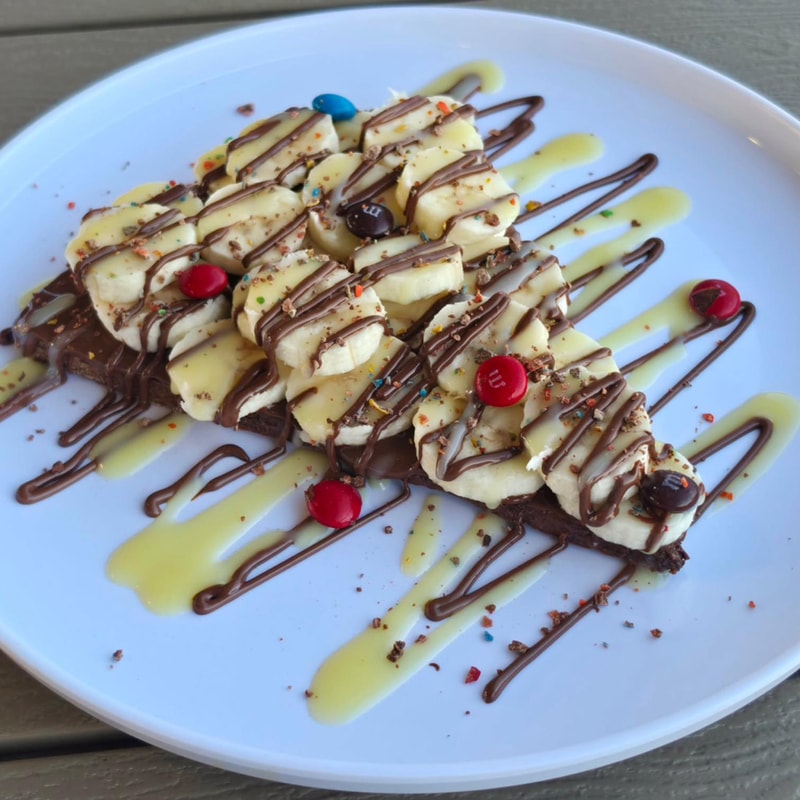 Banana Nutella Crispy Crepe