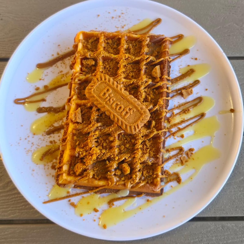 Biscoff Waffle